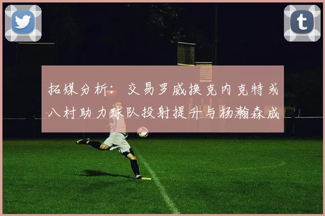 拓媒分析：交易罗威换克内克特或八村助力球队投射提升与杨瀚森成长